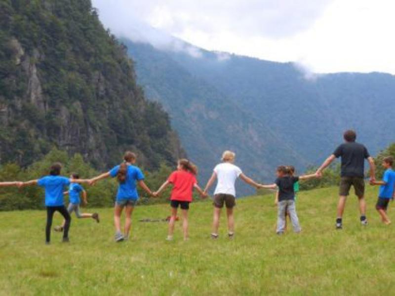 Bambini in montagna