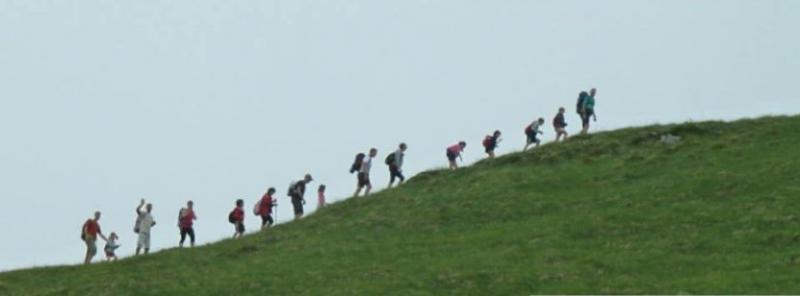 Bambini in montagna