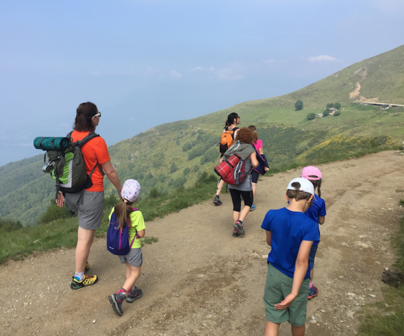 Bambini in montagna