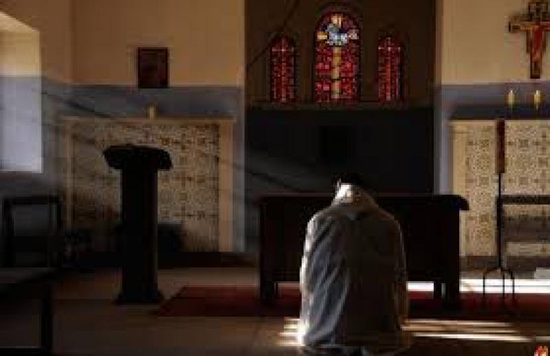 La cena monastica in silenzio