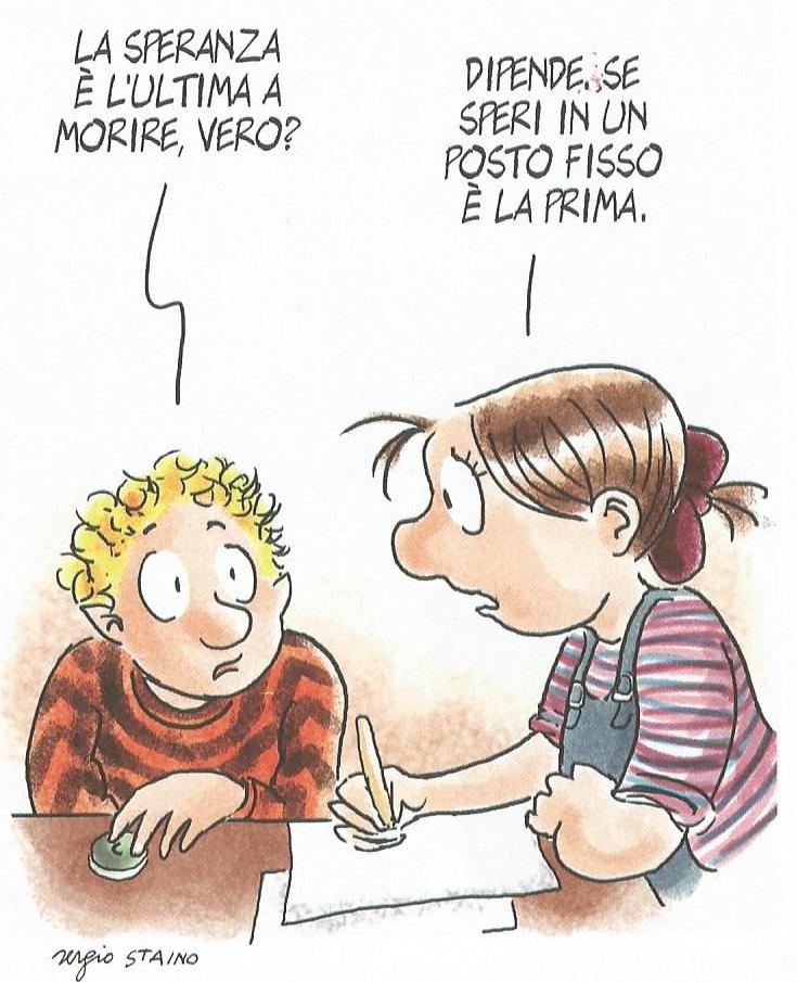 Staino per “Conoscenda” –
Edizioni Conoscenza – Roma