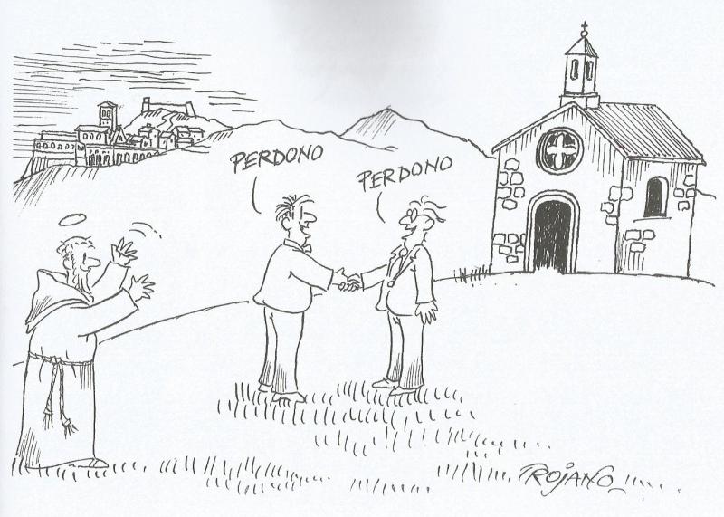 San Francesco disegnato