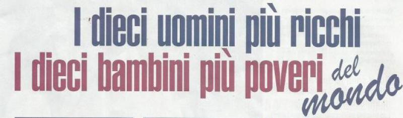 Troppo Ricchi - Troppo Poveri