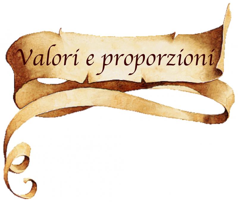 Valori e proporzioni
