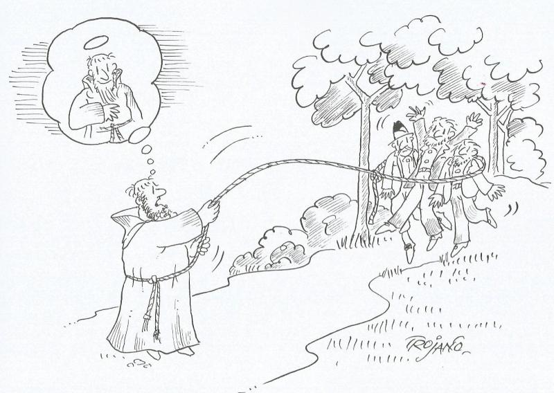 San Francesco disegnato