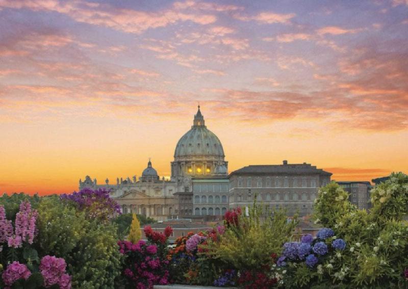 Er tramonto a San Pietro