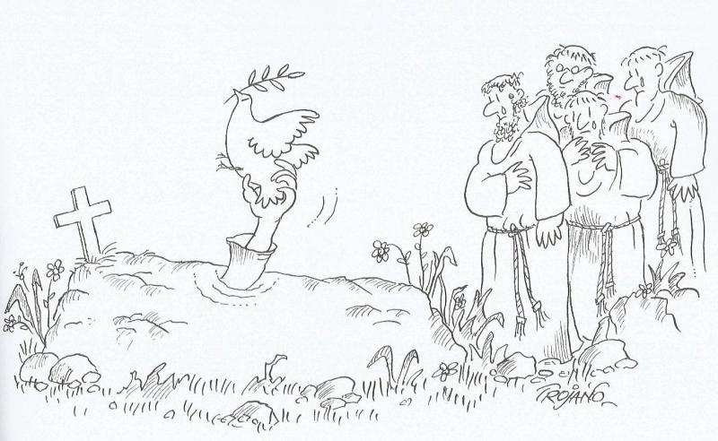 San Francesco disegnato