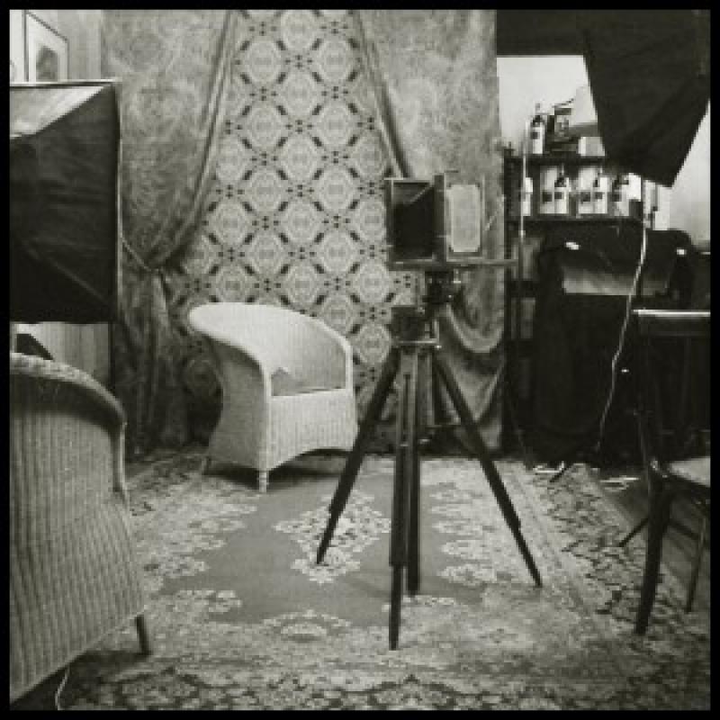Set fotografico d'epoca
