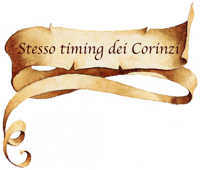 Stesso timing dei corinzi