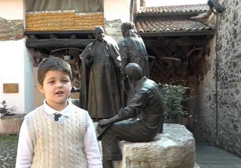 Un bambino diventato Papa