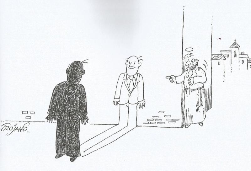San Francesco disegnato